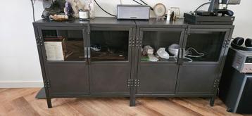 Tv meubels / opberg meubel industrieel look. 