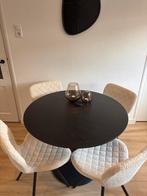 Ronde Eettafel - Diameter 1 meter, Gebruikt, 100 tot 150 cm, Rond, Ophalen of Verzenden