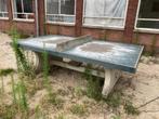 tafeltennistafel, Sport en Fitness, Tafeltennis, Ophalen, Gebruikt, Tafel Outdoor