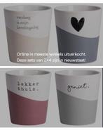 Gusta genieters 8 mokken of 8 kommen * nieuw!, Nieuw, Ophalen of Verzenden, Kom(men), Overige stijlen