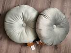 Set van Ronde Kussens, Huis en Inrichting, Woonaccessoires | Kussens, Ophalen of Verzenden, Nieuw, Groen, Rond