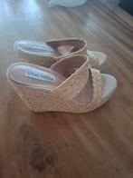 Paar keer gedragen Steve Madden Sunflower sandalen, maat 36, Kleding | Dames, Schoenen, Beige, Steve Madden, Zo goed als nieuw