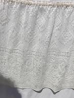 .Mooie kanten vitrage! 62 cm lang, 90 cm breed, Huis en Inrichting, Stoffering | Gordijnen en Lamellen, ., Wit, Zo goed als nieuw