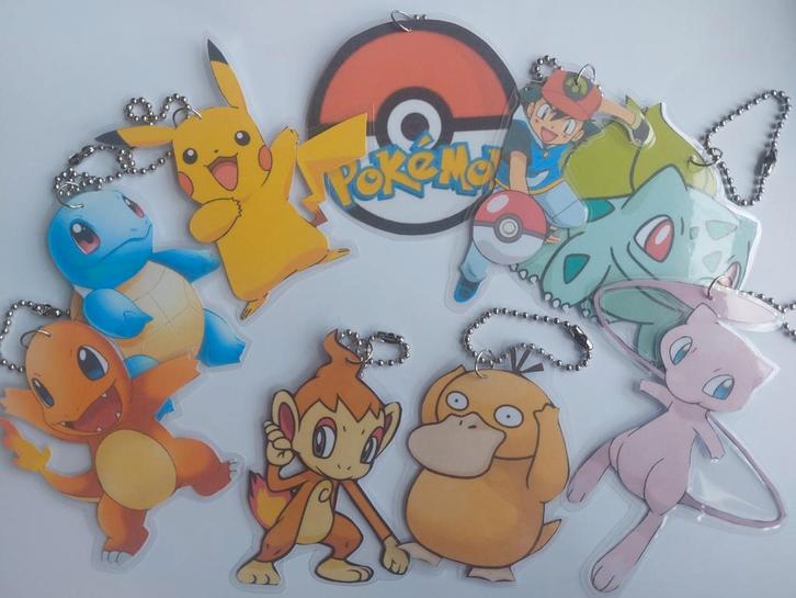 Pokemon traktatie sleutelhanger, Hobby en Vrije tijd, Feestartikelen, Nieuw, Feestartikel, Verjaardag, Ophalen of Verzenden