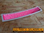 0005845039 beim beladen mercedes sticker, Ophalen