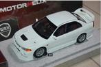 SALE !! 1:18 MITSUBISHI LANCER EVO 4 white Motorhelix WRH, Hobby en Vrije tijd, Modelauto's | 1:18, Verzenden, Zo goed als nieuw