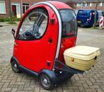 Nette Overdekte scootmobiel met hand en voetgas merk Mango, Ophalen of Verzenden, Zo goed als nieuw, Mango