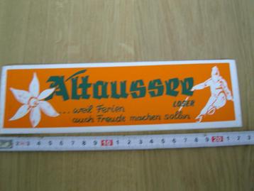 sticker Oosterrijk  ALTAUSSEE Loser   beschikbaar voor biedingen