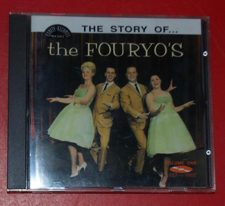 d The Fouryo's The story of met Zeg niet nee Lollipop, Cd's en Dvd's, Cd's | Jazz en Blues, Jazz, 1940 tot 1960, Boxset, Ophalen of Verzenden
