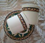 Villeroy & Boch Pergamon kop en schotel 2 stuks, Ophalen of Verzenden, Zo goed als nieuw, Overige stijlen, Kop(pen) en/of Schotel(s)