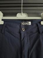 Icon Amsterdam heren chino donker blauw maat 30, Ophalen of Verzenden, Zo goed als nieuw, Blauw, Icon