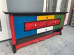 Dressoir kast, Ophalen, Gebruikt, 150 tot 200 cm, Eikenhout