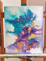 Kosmische nevel, Antiek en Kunst, Kunst | Schilderijen | Abstract, Verzenden