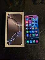 Apple iPhone 16 Pro, Telecommunicatie, Mobiele telefoons | Apple iPhone, IPhone 16 Pro, 128 GB, Zwart, Ophalen of Verzenden
