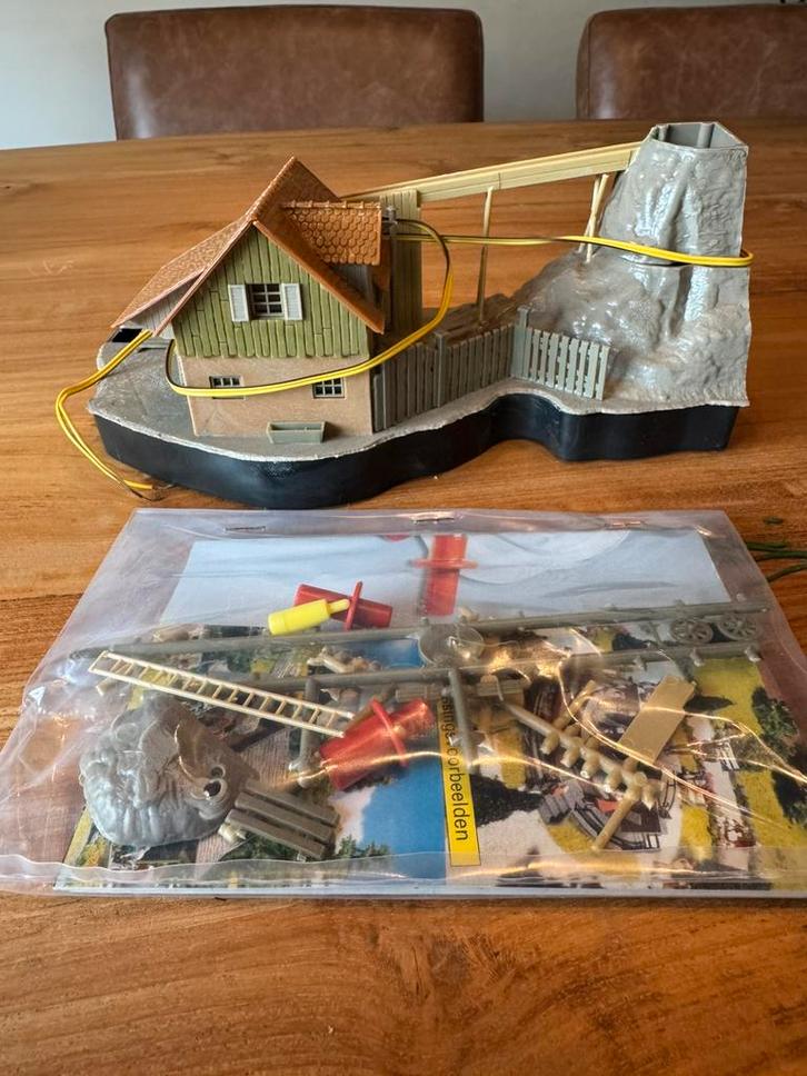 Faller zwarte woud molen werkende pomp 1:87, Hobby en Vrije tijd, Modeltreinen | H0, Zo goed als nieuw, Brug, Tunnel of Gebouw