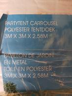 Partytentdoek, Ophalen, Nieuw