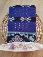 Handgeweven Ikat uit Indonesië #0046, Verzenden, Paars, 30 tot 120 cm, Katoen