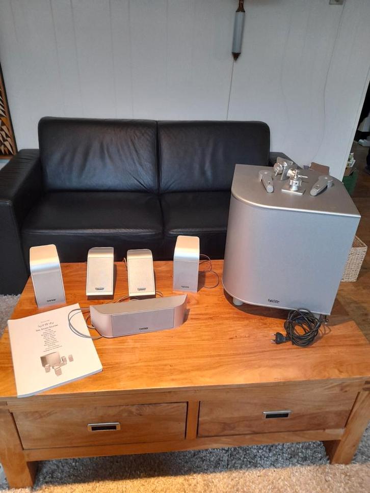 Infinity Total Solutions subwoofer systeem., Audio, Tv en Foto, Luidsprekers, Zo goed als nieuw, Subwoofer, 120 watt of meer, Ophalen of Verzenden