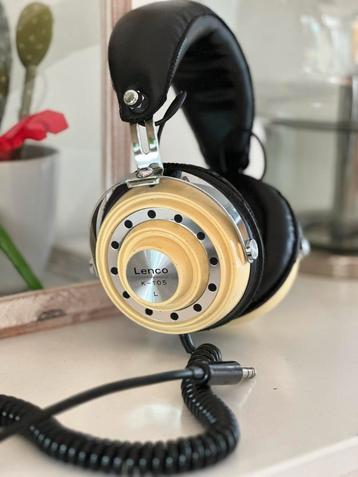 Vintage Lenco Koptelefoon K-105 beschikbaar voor biedingen