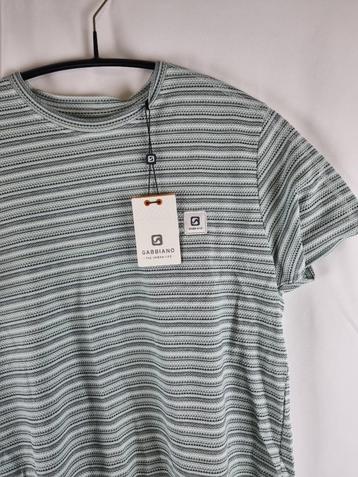 Heren T-shirt merk Gabbiano mt S nieuw sale beschikbaar voor biedingen
