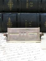 Antieke Engelse messing bureaukalender, Antiek en Kunst, Ophalen of Verzenden