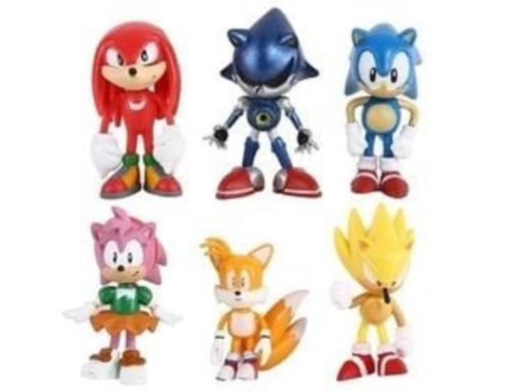 Sonic figuurtjes Nieuw - 6 stuks, Kinderen en Baby's, Speelgoed | Actiefiguren, Nieuw, Verzenden