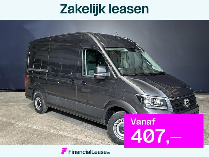 Volkswagen Crafter 2.0 TDI 140pk L3H3 (oude L2H2) Euro6 Airc, Auto's, Bestelauto's, Bedrijf, Lease, Financial lease, ABS, Achteruitrijcamera
