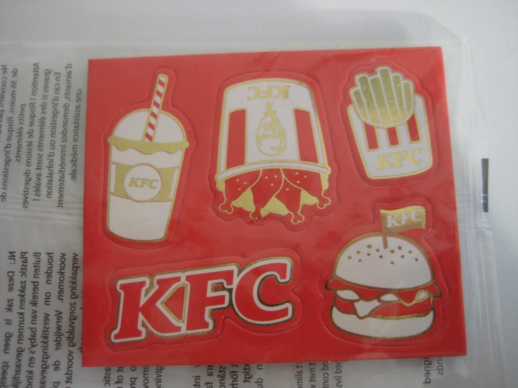 2x5 KFC koelkastmagneetjes NIEUW, Verzamelen, Merken en Reclamevoorwerpen, Ophalen of Verzenden, Nieuw, Gebruiksvoorwerp