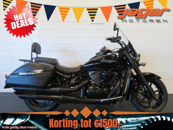 Suzuki VL 1500 LC INTRUDER FULL! (bj 2017), Motoren, Motoren | Suzuki, Bedrijf, Chopper