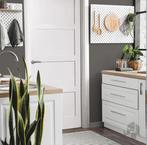 Budget panelen binnendeur voorgelakt in stomp en opdek, Niet ingevuld, 80 tot 100 cm, Binnendeur, Niet ingevuld