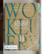 Wolters Kluwer Collegebundel 2023-2024 Deel 2 Publiekrecht, Boeken, Gelezen, Ophalen of Verzenden, WO, Wolters Kluwer