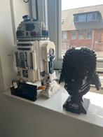 Lego Star Wars R2-D2 (75308) & Darth Vader Helm (75304), Ophalen of Verzenden, Zo goed als nieuw, Complete set, Lego