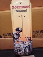 Een blikken thermometer met nostalgische een reclameopdruk, Ophalen of Verzenden, Gebruikt, Overige