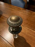 Grote antieke koperen deurknop, Doe-het-zelf en Verbouw, Hang- en Sluitwerk, Ophalen, Gebruikt, Koper of Messing, Klink of Kruk