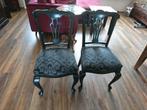 Zwarte barok / queen Ann stoelen, Ophalen