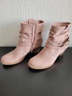 Enkellaarsjes roze, Ophalen of Verzenden, Zo goed als nieuw, Roze