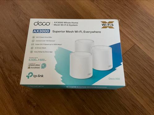 TP-Link Deco X50 (3-pack), Computers en Software, WiFi-versterkers, Zo goed als nieuw, Ophalen