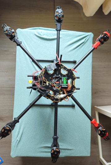 Hexacopter DIY drone – onderdelen/klusproject  beschikbaar voor biedingen