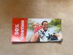Walibi 50% korting, Tickets en Kaartjes, Twee personen, Kortingsbon, Pretpark