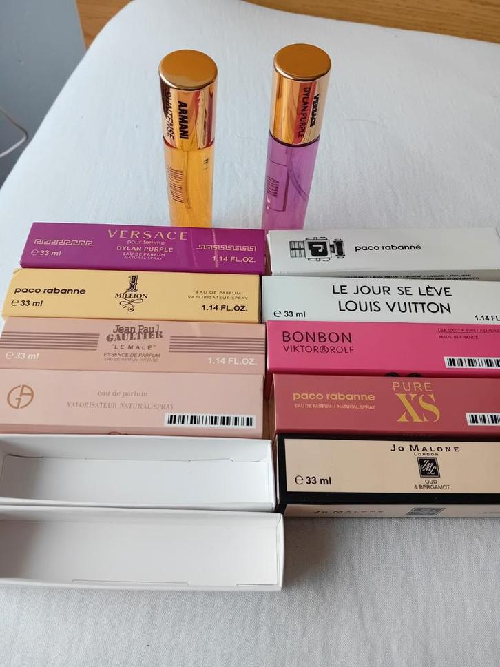 Parfum Collectie 33ml - Versace, Tom Ford, Prada & Meer!, Sieraden, Tassen en Uiterlijk, Uiterlijk | Parfum, Nieuw, Ophalen of Verzenden