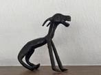 Bronzen handgemaakte beeldje geit, Antiek en Kunst, Ophalen of Verzenden