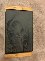 Vis gelasterd op een tegel, Gebruikt, Schaal, Ophalen of Verzenden, Rechthoekig