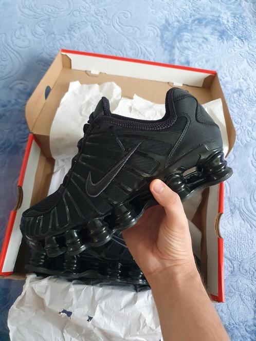 Nike Shox TL Black Max Orange (Women's) - Maat 44/11.5W, Kleding | Heren, Schoenen, Zo goed als nieuw, Sneakers of Gympen, Zwart
