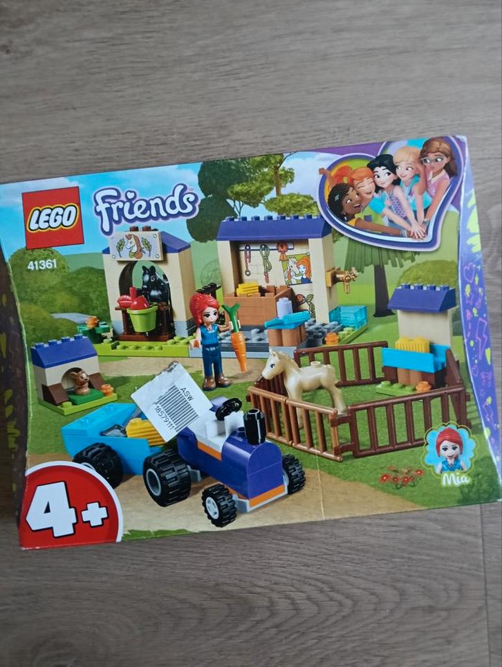 LEGO Friends 41361 Mia's Veulenstal Nieuw, Kinderen en Baby's, Speelgoed | Duplo en Lego, Nieuw, Lego, Complete set, Ophalen of Verzenden