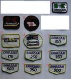 kawasaki vintage opnaai emblemen patch badge, Ophalen of Verzenden, Nieuw, Motoren