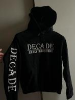 Decade early hardcore hoodie, Verzenden, Zwart, Hardcore, Zo goed als nieuw