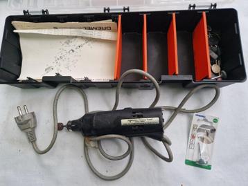 Dremel incl, accessoires en koffertje beschikbaar voor biedingen