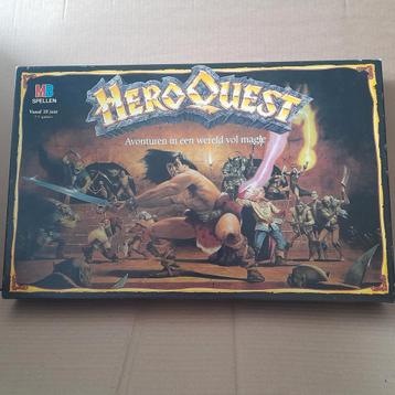HeroQuest Bordspel - MB Spellen 1989 - warhammer beschikbaar voor biedingen