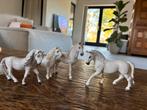Witte schleich paarden prijs is  stuk, Ophalen of Verzenden, Zo goed als nieuw, Paard, Beeldje of Figuurtje