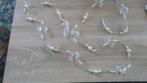 glazen parel ketting, Ophalen of Verzenden, Gebruikt